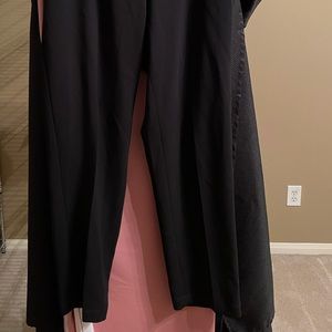 Theory black ankle pant sz 8